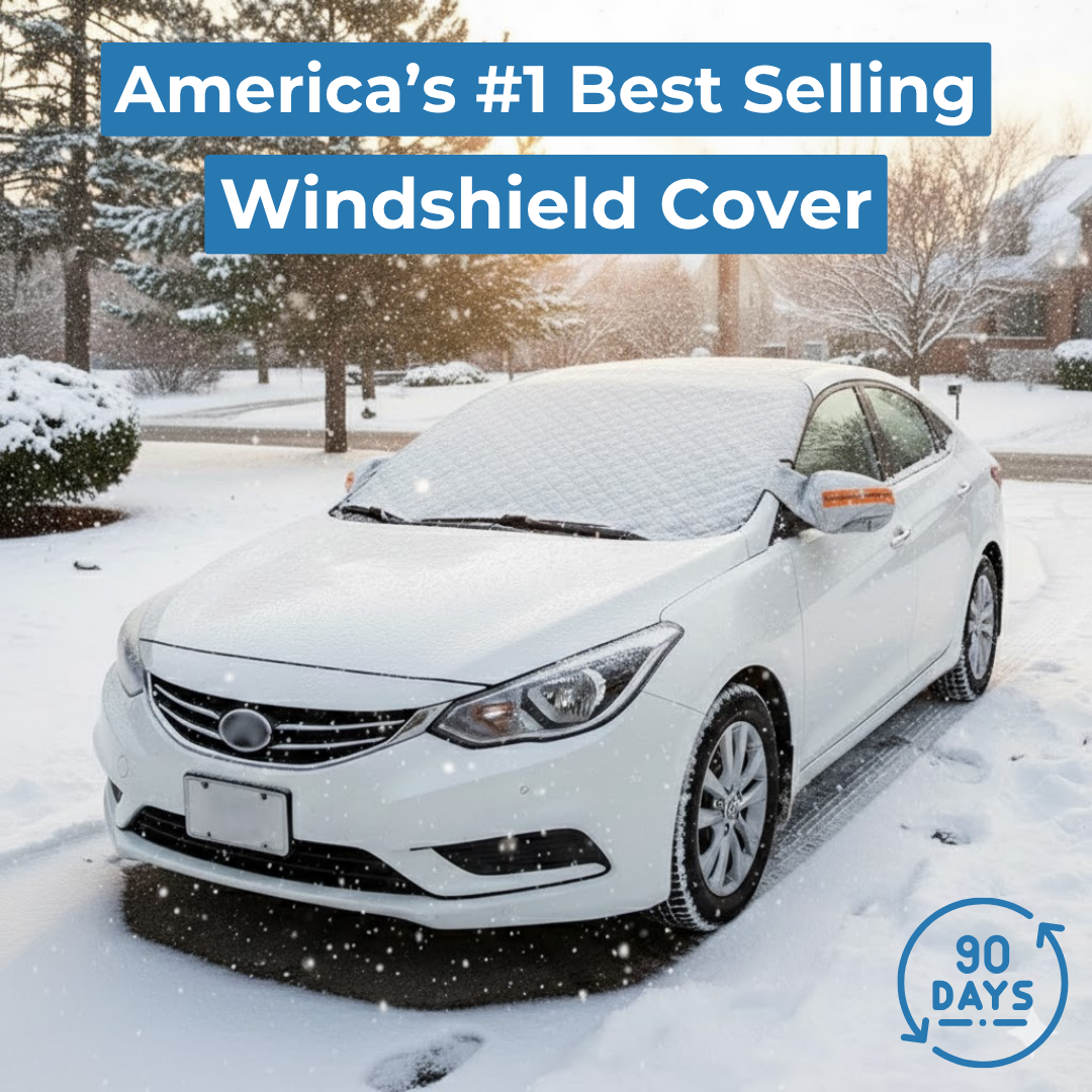 SnowShield Luxe™ Magnetic Windshield Snow Cover