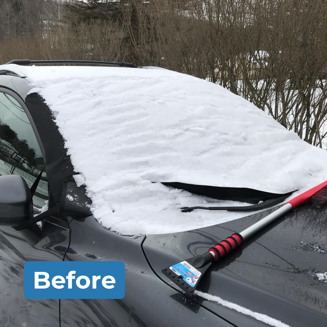 SnowShield Luxe™ Magnetic Windshield Snow Cover